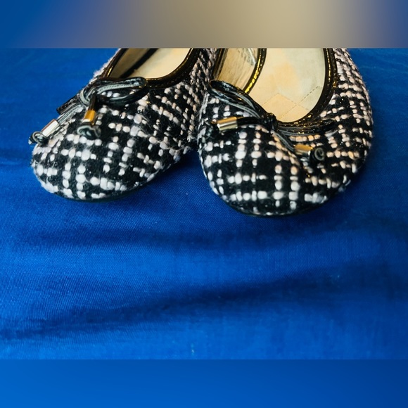 Y2K Preppy Tweed Flats by Bongo new condition - Picture 5 of 12